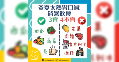 炎夏太熱胃口減 消暑飲食3宜4不宜