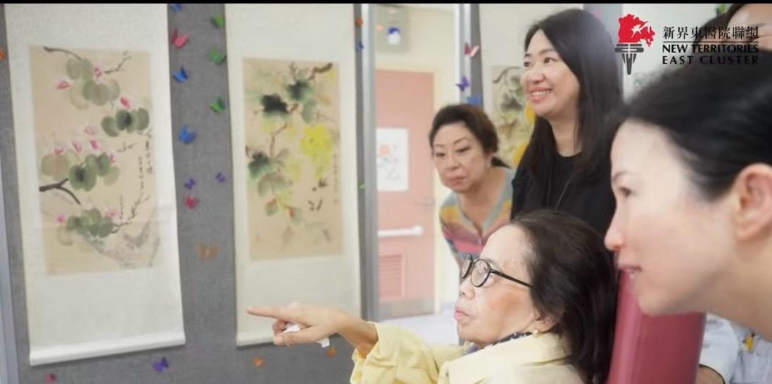 癌末病人畫展