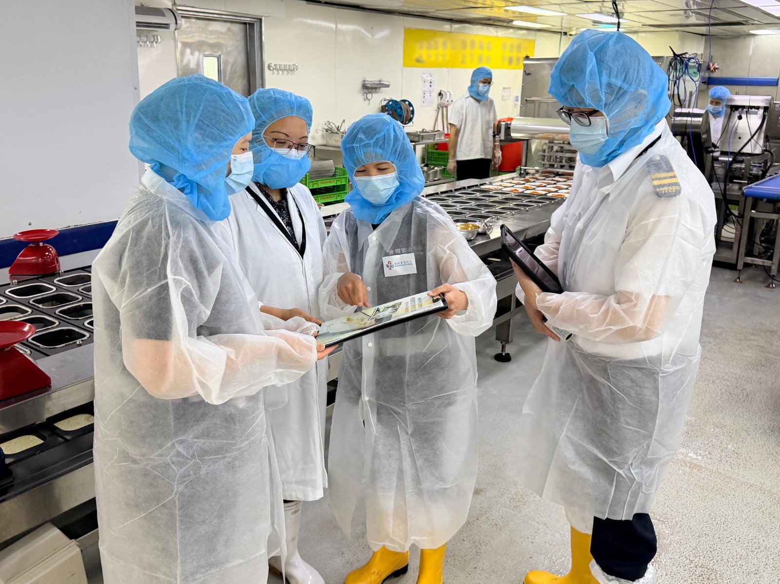 食安中心巡查飯盒供應商
